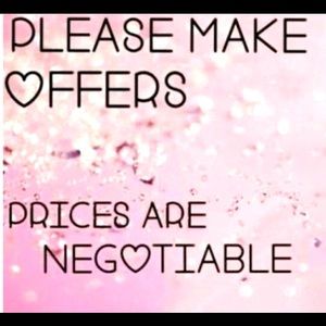 Offers Welcome!!💜